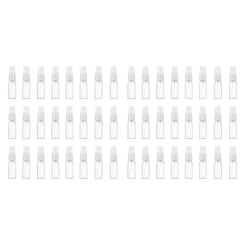 48шт 20 мл Прозрачных Пустых Бутылок-Распылителей Портативных Многоразовых Бутылок-Распылителей Мелкого Тумана