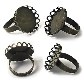 Латунное кольцо Beadsnice с подставкой для пустого кольца для ювелирных изделий 19282