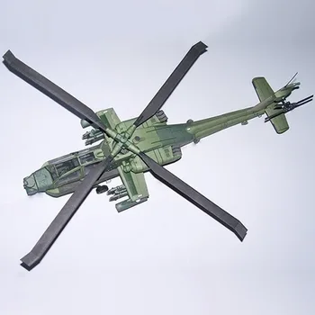 53 см Масштаб 1:33 AH-64A Apache Вертолет Самолет DIY 3D Бумажная Карта Модель Строительные Наборы Строительные Игрушки Военная Модель