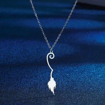 Ожерелье с подвеской в виде метлы Волшебной Ведьмы CHENGXUN для женщин 