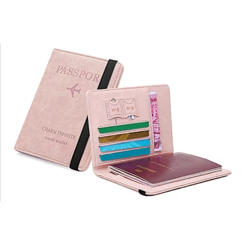 MIYIN1 ультратонкая дорожная многофункциональная папка, сумка для хранения билетов, чехол для паспорта из искусственной кожи, трансграничная сумка для SIM-карты, удостоверения личности