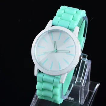 Модные женские силиконовые часы jelly watch люксовый бренд женские повседневные женские кварцевые наручные часы relogio feminino