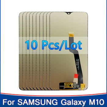 10 шт. Для Samsung Galaxy M10 2019 SM-105 M105F M105DS SM-M105F ЖК-Дисплей С Сенсорным Экраном Дигитайзер В Сборе Замена