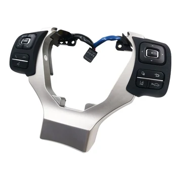 Многофункциональный переключатель круиз-контроля на рулевом колесе, кнопка регулировки громкости для Toyota Hilux NX30 2020