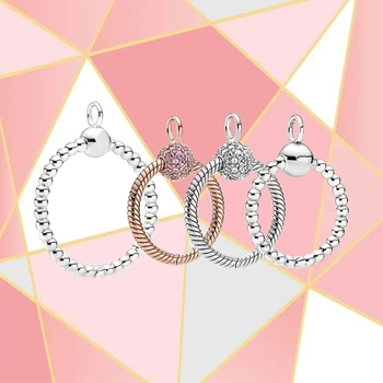 Осень 2020, Новая Мода Высокого качества 1:1, Блестящее О-образное Полированное Бисерное Женское Оригинальное Романтическое Ожерелье 
