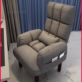Кресло для киберспортивных геймеров, офисные стулья Nordic, Мебель для спальни, Компьютерное кресло, Удобное кресло для сидячего образа жизни, диван-кресло