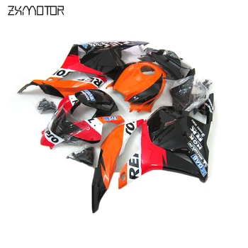 Комплекты инжекционных мотоциклетных обтекателей для Honda CBR600RR F5 2009 2010 2011 2012 оранжевый черный cbr600rr f5 09 10 11 12 SZ20