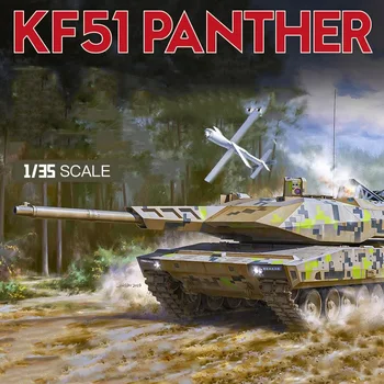 Конструкторы боевой машины 1/35 нового поколения основного боевого танка KF51 Panther
