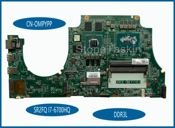 Высококачественная DAAM9AMB8D0 для Dell Inspiron 7559 Материнская плата ноутбука CN-0MPYPP SR2FQ I7-6700HQ DDR3L N16P-GX-A2 100% Протестирована
