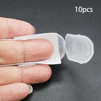 10 штук зажимов для снятия лака для ногтей Очиститель для обезжиривания ногтей Зажимы для отмачивания ногтей для дома DIY