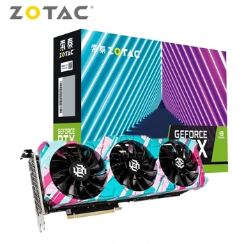 100% Новая Игровая видеокарта ZOTAC RTX 3060 Ti с графическим процессором NVIDIA GeForce RTX3060Ti 8 ГБ Видеокарты RTX3060 Ti для настольных ПК