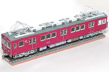 Бумажная модель поезда серии Hankyu 2300