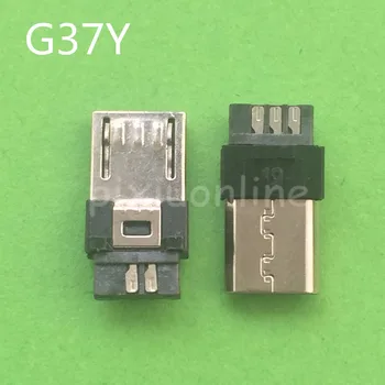 10шт G37Y Micro 5pin штекерный разъем сварочного типа для задней зарядки мобильного телефона Распродажа в убыток Бразилия