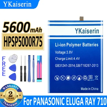 5600 мАч YKaiserin Аккумулятор HPSP5000R75 для аккумуляторов мобильных телефонов PANASONIC ELUGA RAY 710