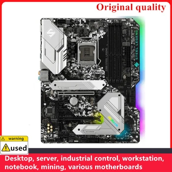 Используется для материнских плат ASROCK Z390 Steel Legend LGA 1151 DDR4 64GB ATX Для настольной материнской платы Intel Z390 M.2 NVME SATA III
