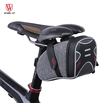 Велосипедная седельная сумка для рамы MTB велосипеда, Задняя сумка для подседельного штыря, Водонепроницаемое светоотражающее велосипедное сиденье, аксессуары для велоспорта