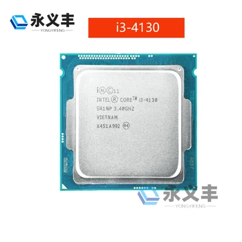 Intel Core I3-4130 i3 4130 i3-4130 I34130 LGA 1150 3,40 ГГц двухъядерный процессор 3,4 МГц Память DDR3-1333, DDR3-1600 HD4400 Оригинал