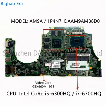 Для Dell Inspiron 15 7559 Материнская плата ноутбука DAAM9AMB8D0 С процессором i5-6300HQ i7-6700HQ GTX960M 4GB-GPU CN-0MPYPP 0NXYWD 100% Работает