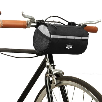 Сумка для передней трубки велосипеда объемом 2,1 л, сумка для хранения инструментов, светоотражающая переносная сумка для велосипедного седла, корзина для руля для шоссейного велосипеда MTB, аксессуары для упаковки аксессуаров