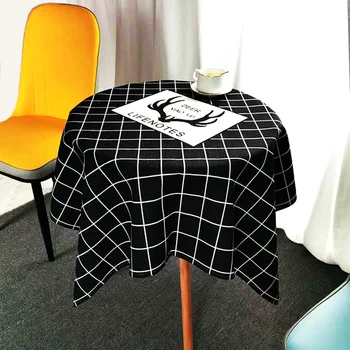 Стол и скатерть из ткани в скандинавском стиле без стирки, домашний журнальный столик