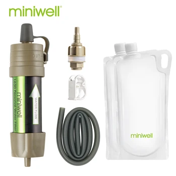 L630 личное снаряжение для кемпинга соломенный фильтр для воды оборудование для выживания для питьевой воды