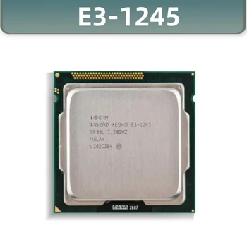 Процессор Xeon E3-1245 e3-1245 E3 1245 Четырехъядерный процессор LGA1155 Настольный процессор в наличии электронные компоненты E3-1245