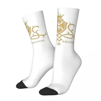 Чулки с флагом Берберов Амазигов, Королева, Король, Графическая Берберская рубашка, Северная Африка, Лучшая покупка, Смешные Графические Компрессионные носки