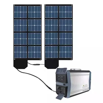 Европейская Солнечная Генераторная Система 273000mAh Sungzu SKA1000 Солнечная Портативная Электростанция Power Generator Power Bank 1000W для Кемпинга