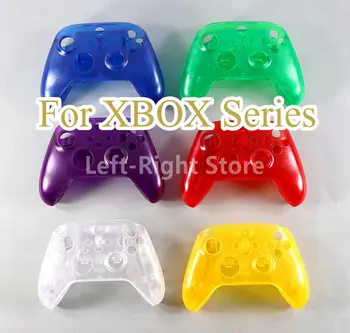 5 комплектов Прозрачных Для Контроллера Xbox Серии X S Передний Корпус Корпуса Крышка Корпуса LB RB Бампер Кнопка Включения LT RT Триггер