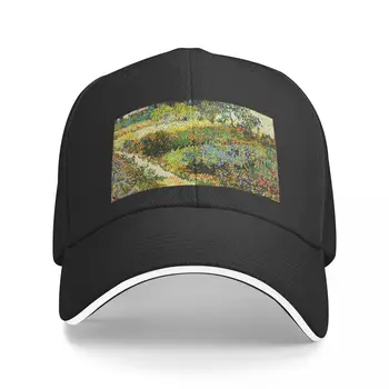 Ван Гог - Бейсбольная кепка Garden at Arles, Новая шляпа, роскошная пляжная шляпа, мужская женская кепка