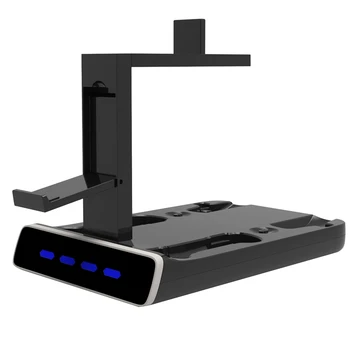 Для PS5/PS VR2 Зарядная Док-Станция С Дисплеем VR-Гарнитуры, Подставкой Для Дисплея VR-Контроллера, Зарядной Док-Станцией VR2 Charger Station