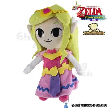 Японская оригинальная мягкая кукла Zelda Princess, плюшевые игрушки, подарок на День рождения для ребенка