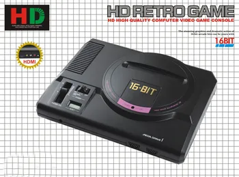 16-битная консоль FEIHAO HD для системы Mega Drive Игровой картридж Play NTSC /PAL Оригинального размера, встроенный в 170 игр