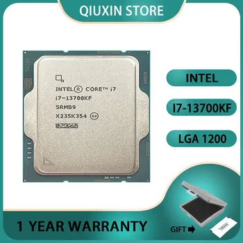Совершенно новый игровой Intel I7 13700KF для ПК,, 16 ядер, 24 потока, разъем LGA1200  чип OEM, только процессор 10-го поколения
