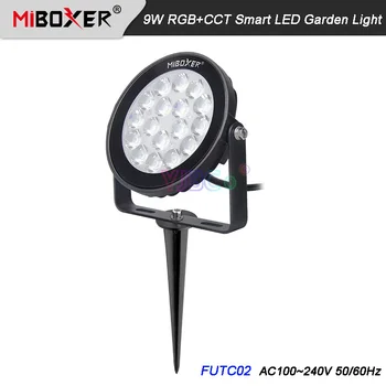 Miboxer 9W led Lawn Light RGBCCT Garden Light FUTC02 Водонепроницаемый IP66 Наружное Освещение AC100 ~ 240V 50/60 Гц