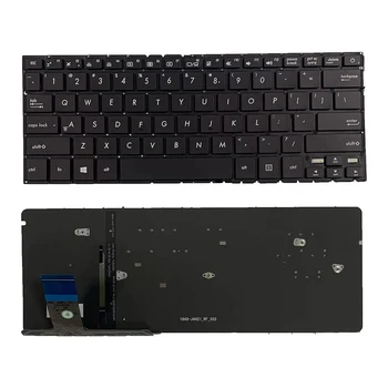 Американо-Английская Новая Клавиатура Для Ноутбука Asus UX330 UX330U UX330C UX330CA UX330CAK UX330UA Клавиатура С Подсветкой без рамки
