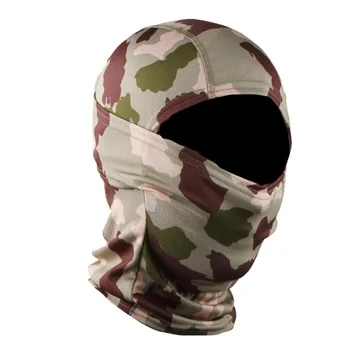 Камуфляжная 3D маска для лица Костюм снайпера Тактический Лыжный велосипедный камуфляжный капюшон Охотничий рыболовный головной убор Камуфляжная шляпа Шарф