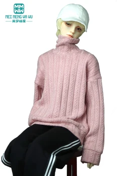 Одежда для куклы подходит 68-75 см BJD SD17 Дядя 1/3 Сферический шарнир Кукла Модный свитер с высоким воротом, спортивные брюки