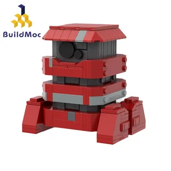 Buildmoc Space Wars Дроиды B2EMOED Bee Роботы два MOC Набора Строительных Блоков Наборы Игрушек для Детей Детские Подарки Игрушка 349 шт. Кирпичи