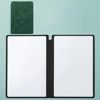 Долговечный 1 комплект полезных студенческих блокнотов формата А5, доска для письма с маркером, экологичная доска объявлений, многоразовые канцелярские принадлежности