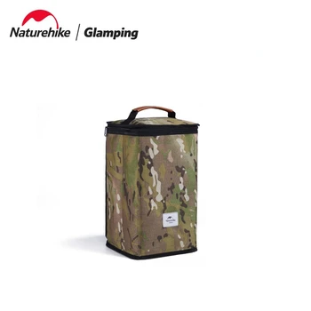 Складная сумка для хранения лампы Naturehike Camping, портативная походная лампа для палатки, защитная камуфляжная сумка для хранения снаряжения