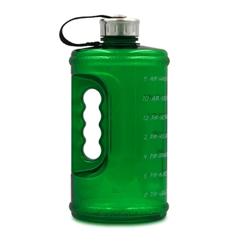 Бутылка для воды Motivation объемом 2,2 л с отметкой времени для кемпинга на открытом воздухе пеших прогулок, занятий альпинизмом, спортивная бутылка для занятий фитнесом, тренировок, спортивная бутылка
