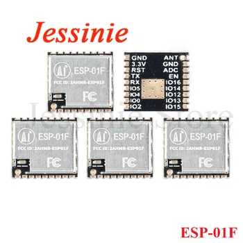 5ШТ ESP-01F ESP8285 Последовательный порт для беспроводного модуля WIFI 8 Мбит с антенной IOT