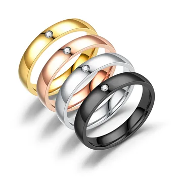 Неподвластное времени классическое элегантное кольцо из черной нержавеющей стали для мужчин и женщин, идеально подходящее для любого случая