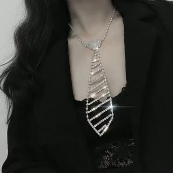 Модное роскошное женское ожерелье с кристаллами, ожерелье в тон модному платью, свадебные украшения для новобрачных, аксессуары для вечеринок Оптом