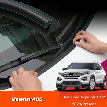 Защитное уплотнение автомобильного капота 1,8 М, Шумоизоляция, Уплотнительная прокладка по краю Переднего лобового стекла для Ford Explorer U625 2020