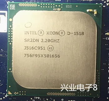 XEON D-1518 SR2DN 2,20 ГГц BGA-процессор Xeon Processor D-1518 (кэш 6 М, 2,20 ГГц)