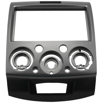 Радио Стерео панель для Ford Everest Ranger Mazda Bt-50 Bt50 Двойная панель с 2 Din-панелью, Комплект для установки отделки лицевой панели, Рамка для лицевой панели