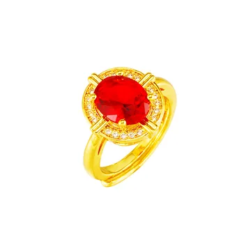 Винтажное Обручальное кольцо для женщин с красным кубическим цирконием AAA, женский горный хрусталь, оригинальные обручальные кольца, украшения для пальцев, подарки