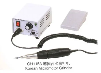 Корейская шлифовальная машина с микромотором, блок управления микромотором для полировки ювелирных изделий